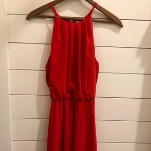 Lush halter neck dress